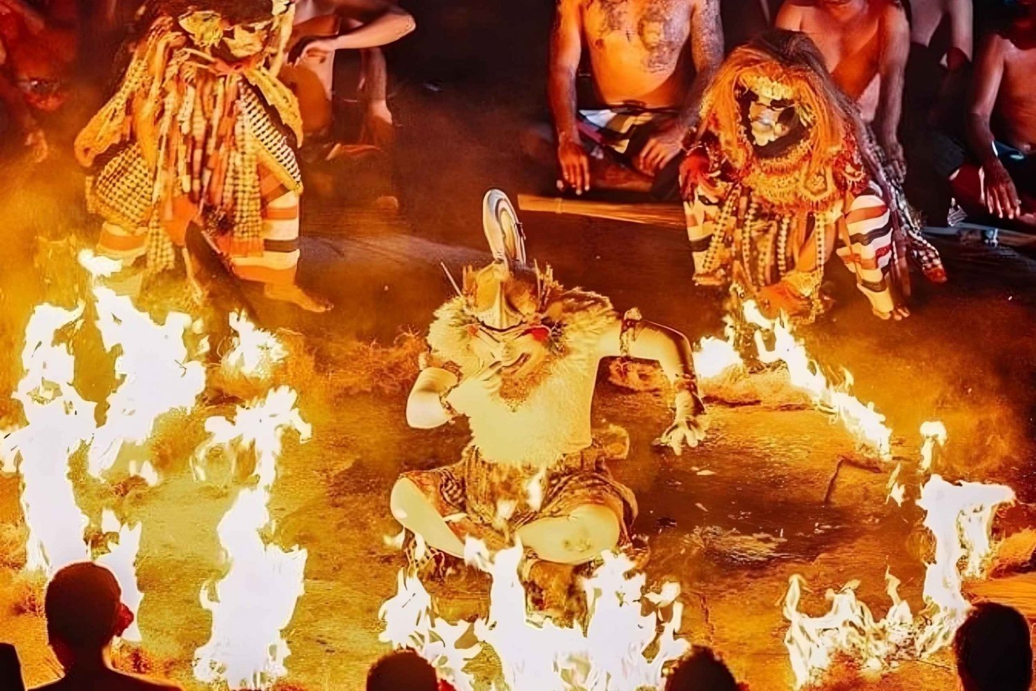 Bali tradition:uluwatu kecak fire dance show (ticket only)