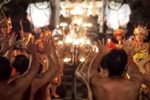 Bali Traditional Kecak Fire Dance & Night Market Tour