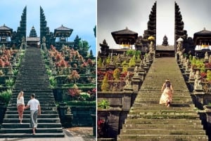Bali: cascata di Tukad Cepung, tempio di Besakih e Tirta Gangga