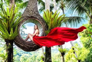 Bali: wycieczka jeepem o wschodzie słońca z panoramą wioski Songan