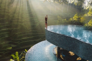 Bali: wycieczka jeepem o wschodzie słońca z panoramą wioski Songan