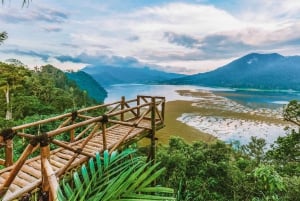 Bali: Twin Lakes, Handara Gates og skovvandreture