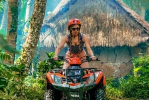Bali: Ubud ATV Quad Bike -seikkailu lounaalla ja uima-altaalle pääsyyn