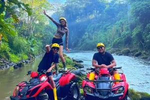 Bali: Ubud ATV Fyrhjuling & Forsränning All-Inclusive Combo