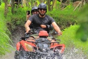 Ubud: Beji River Adventure ATV yksityisillä radoilla