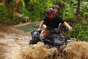 Ubud: Beji River Adventure ATV yksityisillä radoilla