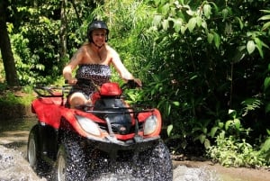Ubud: Beji River Adventure ATV yksityisillä radoilla