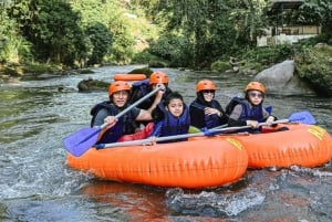 Ubud: ATV-quad med Gorilla Face Cave og river tubing