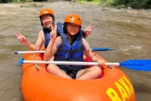 Ubud: ATV-quad med Gorilla Face Cave og river tubing