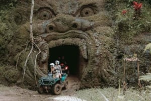 Ubud: Jungle ATV Avontuur Waterval Gorilla Grot en Lunch