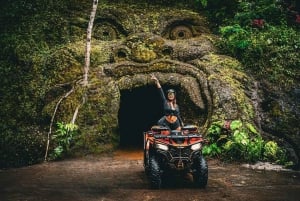 Ubud: Jungle ATV Avontuur Waterval Gorilla Grot en Lunch