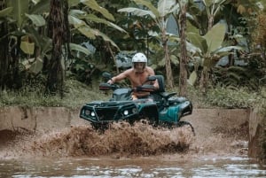 Ubud: Jungle ATV Avontuur Waterval Gorilla Grot en Lunch