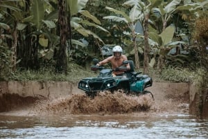 Ubud: Jungle ATV Avontuur Waterval Gorilla Grot en Lunch