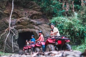 Ubud: Jungle ATV Avontuur Waterval Gorilla Grot en Lunch