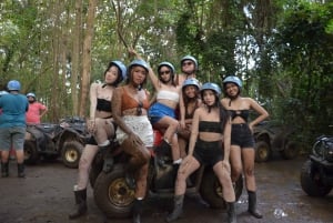 Bali: Ubud Gorilla Face ATV ja Ayung Rafting Retki aterian kanssa