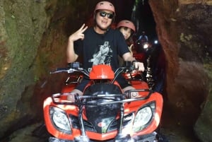 Bali: Passeios de quadriciclo pela selva, rio, cachoeira e túnel de Ubud