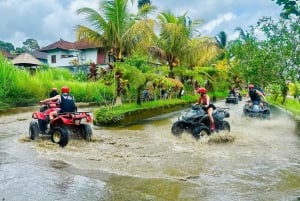 Bali : Ubud Jungle, rivière, cascade et tunnel en quad
