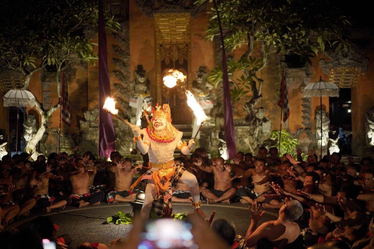 Bali: Ubud Kecak Semara Madya and Monkey Fire Dance