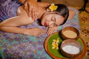 バリ島ラグジュアリースパ バリニーズマッサージスクラブ フラワーバス 2時間