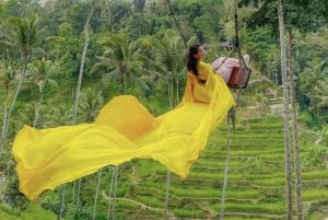 Ubud : Forêt des singes, rizières, temples et chutes d'eau