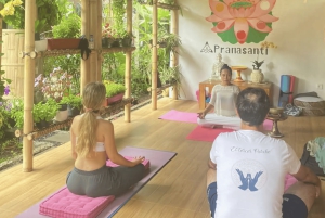 Bali: Ubud: Yksityinen jooga ja parantava meditaatio