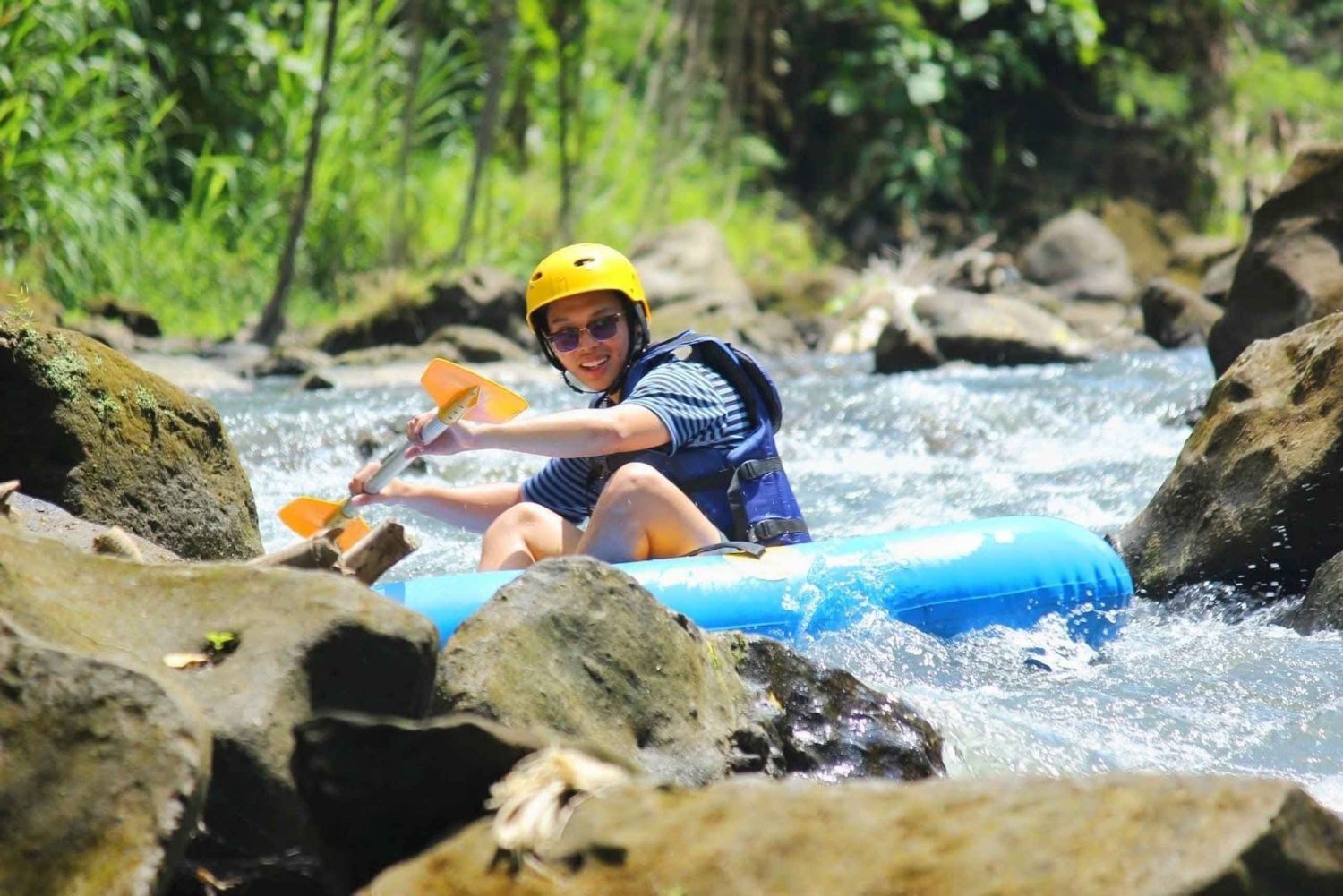 Bali: Ubud River Tubing Adventure Trip med frokost