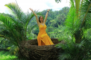 Bali: Ubud Swing & White Water Rafting with Private Transfer