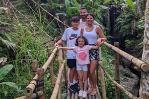 Bali : balançoire d'Ubud, tyrolienne et SkyBike dans une rizière en terrasses privée