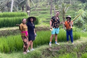 Bali: Ubud Swing, Zipline, SkyBike i en privat risterrass