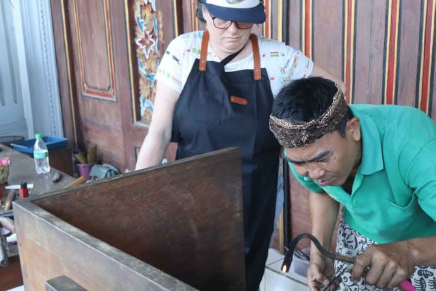 Bali: templo de Ubud, terraza de arroz y cascada