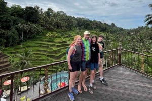 Bali: Sykkeltur i Ubud med lunsj og bading