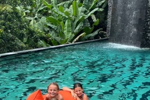 Bali: Sykkeltur i Ubud med lunsj og bading