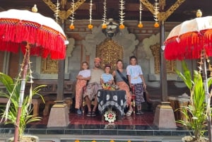 Bali: Sykkeltur i Ubud med lunsj og bading