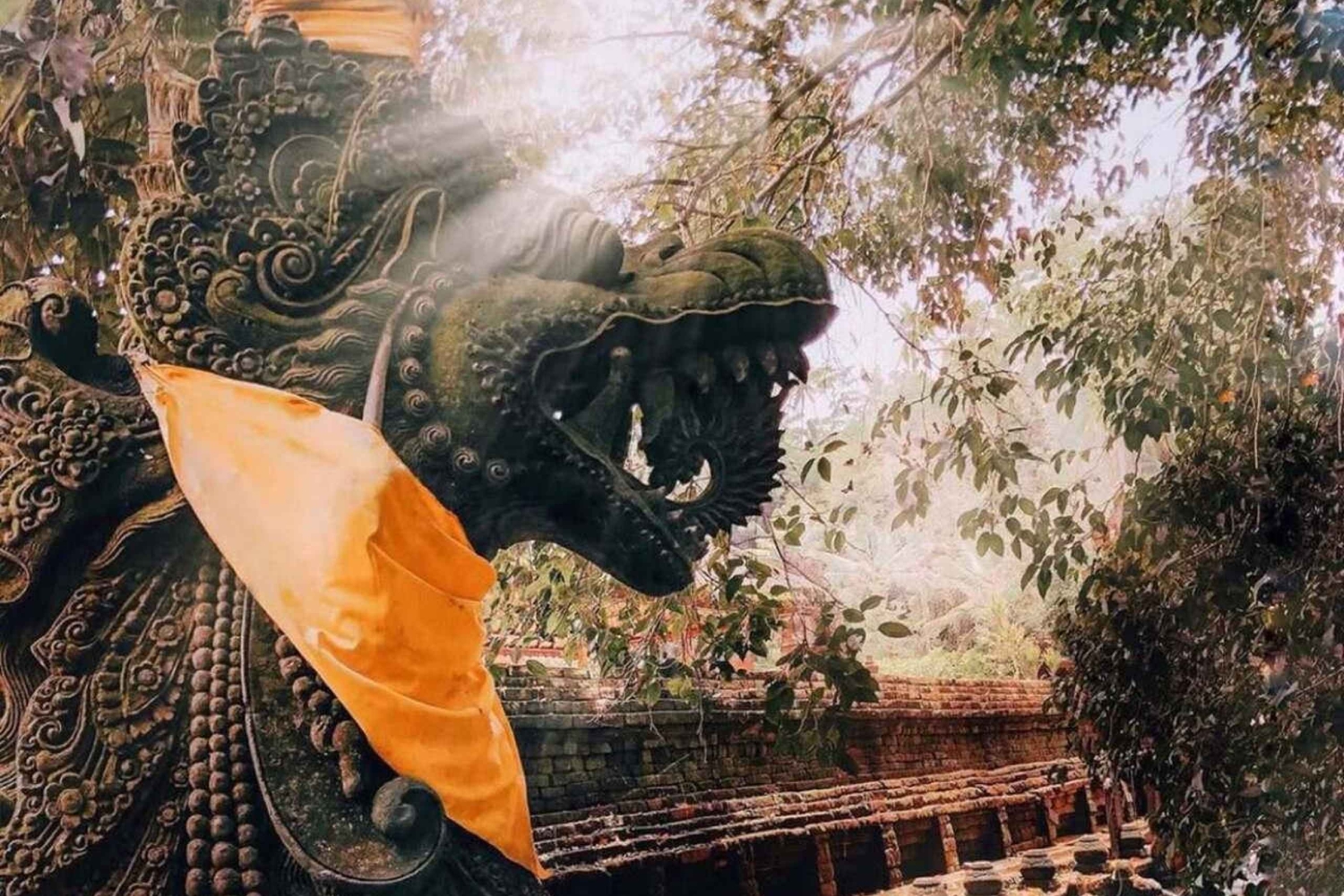 Bali: Tur til Ubuds vandfald, tempel og risterrasser