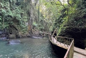 Bali: Ulu Petanu-vattenfallet, risterrass och Calo Village
