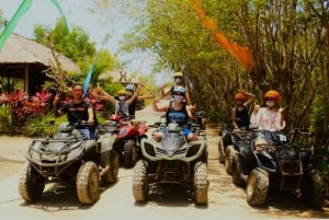 Bali: Uluwatu ATV Quad Bike med tempeltur og Kecak-dans