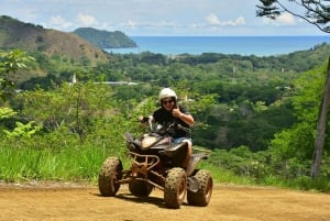 Bali: Uluwatu ATV Quad Bike z wycieczką do świątyni i tańcem Kecak