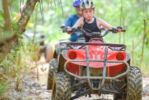 Bali: Uluwatu ATV Quad Bike z wycieczką do świątyni i tańcem Kecak