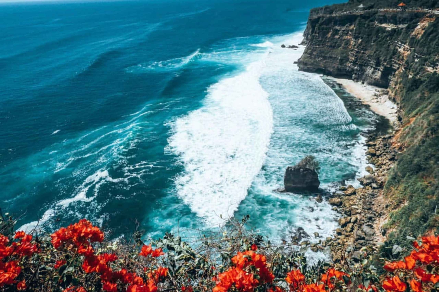 Bali: Uluwatu-templetur med valgfri billet til Kecak-dans