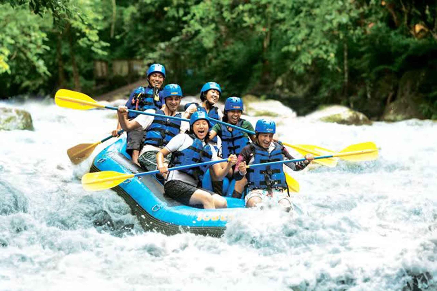 Bali: tour di Ubud in VW decappottabile e avventura di rafting