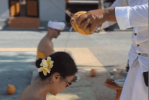 Bali: Water Blessing Ceremony at Samsara Living Museum