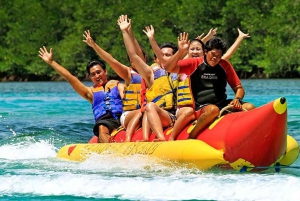 Bali: Aventura em desportos aquáticos e passeio por praias secretas