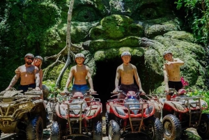 Bali: Waterval Gorilla Grot ATV & Ubud Rafting Trip & Lunch