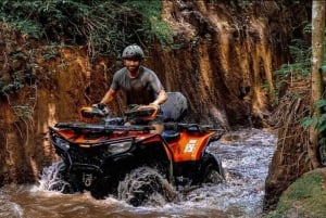 Bali: Waterfall Gorilla Cave ATV & Ubud Rafting Trip & Lunch