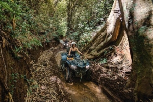 Bali: Waterfall Gorilla Cave ATV & Ubud Rafting Trip & Lunch