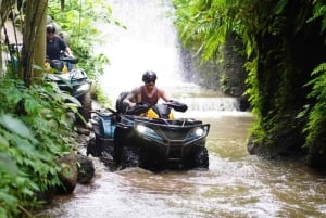 Bali: Waterfall Gorilla Cave ATV & Ubud Rafting Trip & Lunch