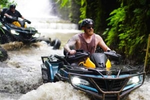 Bali: Waterfall Gorilla Cave ATV & Ubud Rafting Trip & Lunch