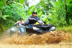 Bali: Waterfall Gorilla Cave ATV & Ubud Rafting Trip & Lunch
