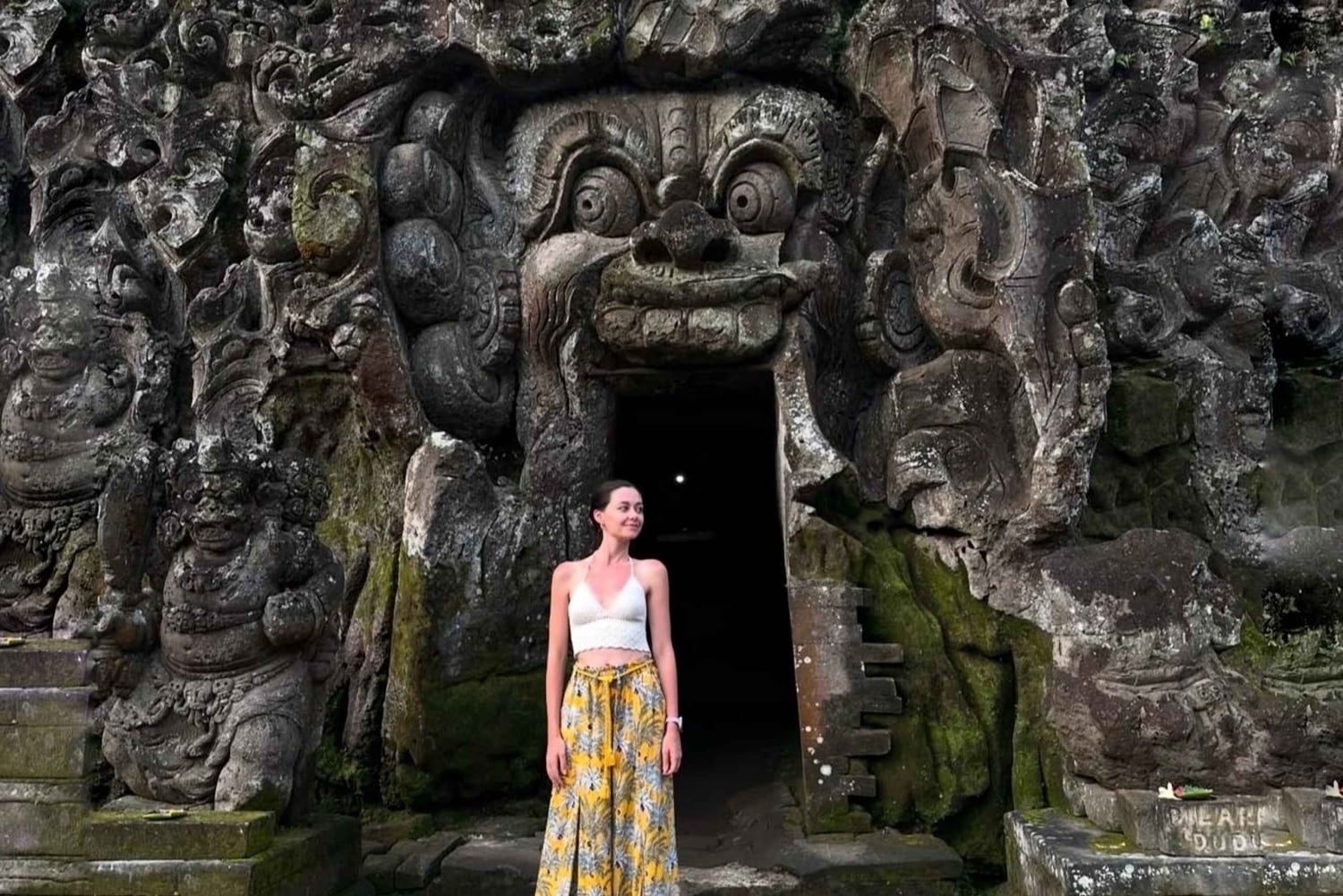 Bali: Waterfalls, Goa Gajah Temple & Cultural Village Tour