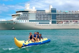 Ubud Zipline & Vannsport (Jetski, Parasailing, BananaBoat)